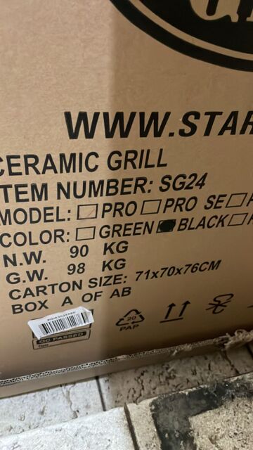 Керамический гриль-барбекю Start grill-24, START GRILL PRO, черный