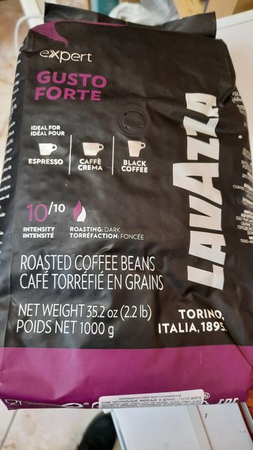 Кофе в зернах Lavazza Gusto Forte Vending, 1кг. вак./уп.