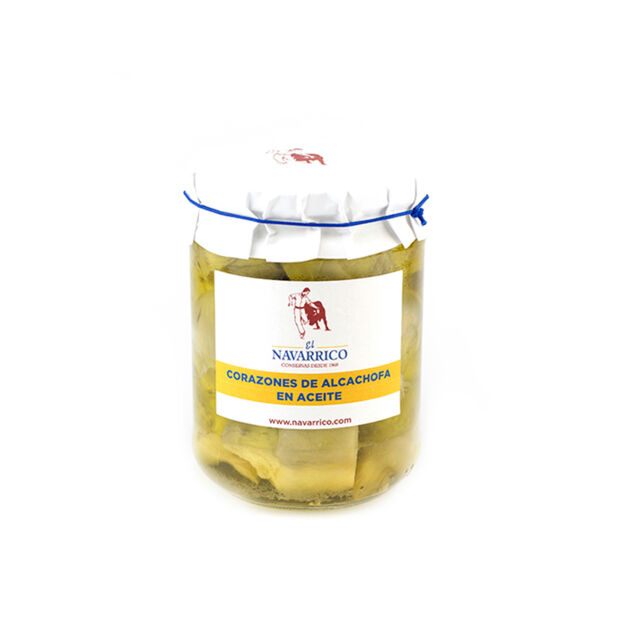 Сердцевины артишоков в оливковом масле Corazones de alcachofas en aceite de oliva, 400г/445мл