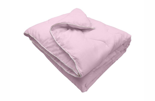 Одеяло Лежебока - голубой, размер 140х205