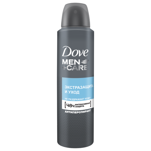 Дезодорант-спрей Dove для мужчин Экстразащита и Уход, 150 мл