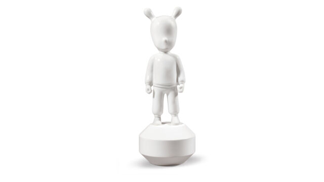 Фигурка Lladro Гость белый 11х30 см, фарфор