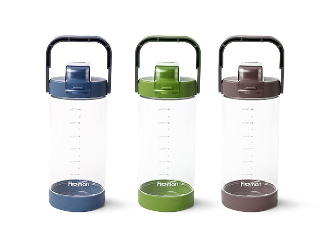 6941 FISSMAN Бутылка для воды 1400мл (пластик)