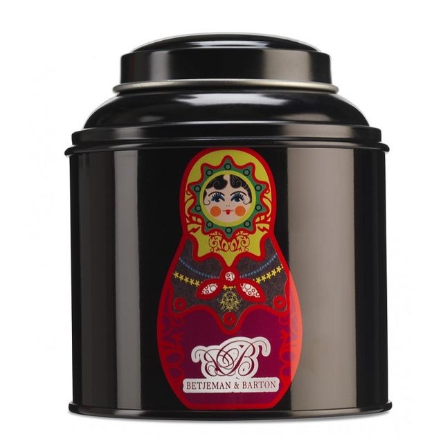 Черный чай Betjeman&Barton Pouchkine Limited edition / Пушкин лимитированная серия, ж/б, 125 гр