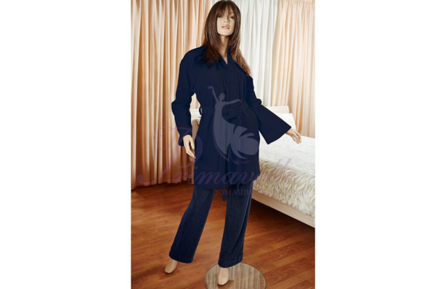 Костюм женский махровый Alessandra бежевый, размер S/M