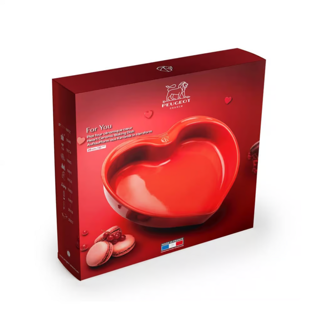 Форма для запекания Peugeot Heart"Сердце" 25,8х25см