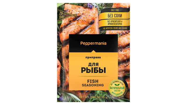 Приправа Peppermania для рыбы , 25 г.