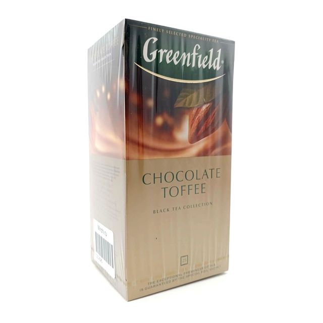 Чай Greenfield Шоколад, тоффи, 25 пакетиков