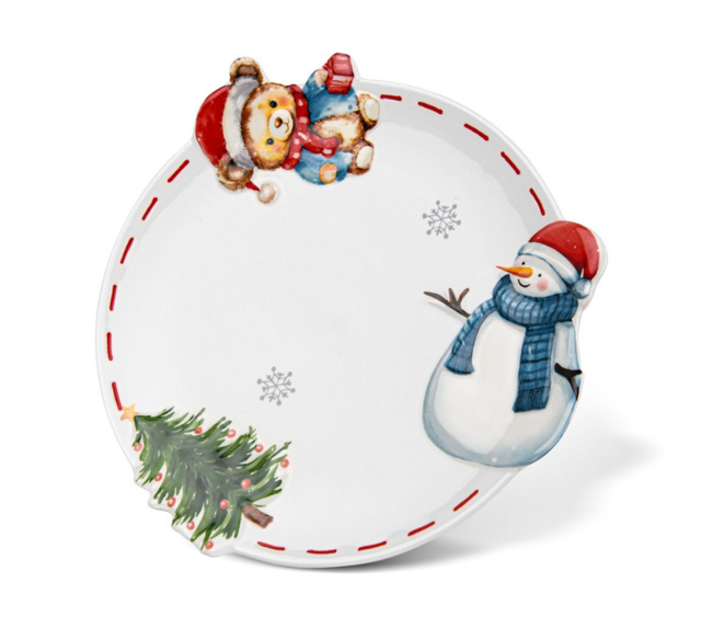 0369 FISSMAN Тарелка 20см (доломит)