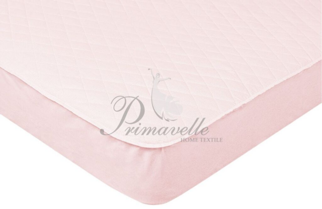 Наматрасник-чехол голубой, размер 90х200