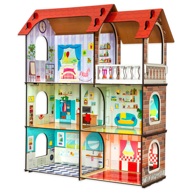 Кукольный Дом, развивающая игрушка для детей, арт. КД02