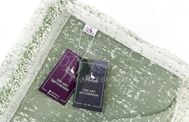 Покрывало Tangle оливковый, размер 180х220