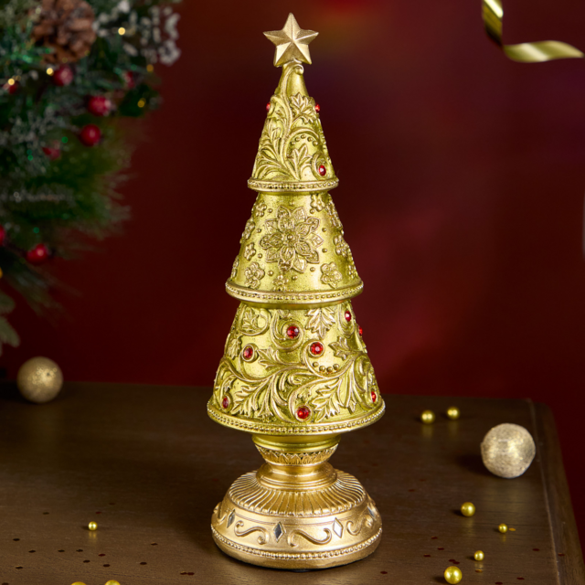 ФИГУРКА "ЕЛКА" 10*10*26 СМ