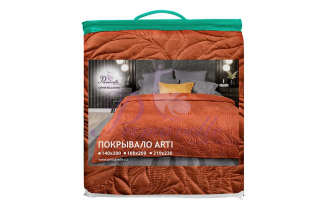 Покрывало Arti Листья, размер 140х200