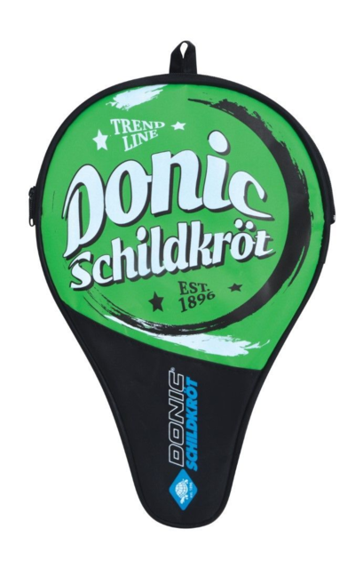 Чехол Donic-Schildkrot по форме ракетки Trendline (Зеленый/Черный)