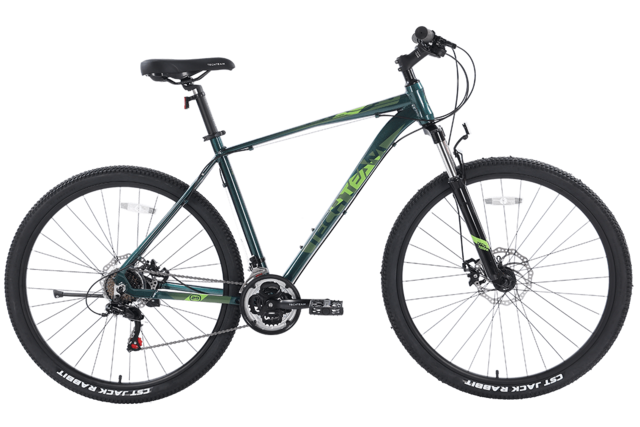 Велосипед горный Neon 29"х21" зеленый (алюминий)