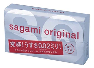 Презервативы полиуретановые Sagami Original 0.02 6 штук