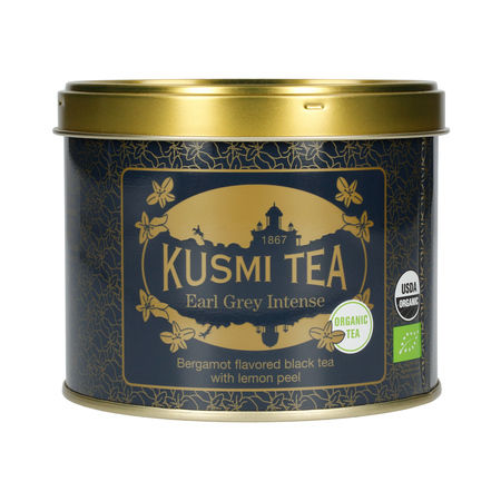 Черный чай Kusmi Tea Earl Grey (Organic Tea) / Эрл Грей Интенсив, ж/б, 100 гр