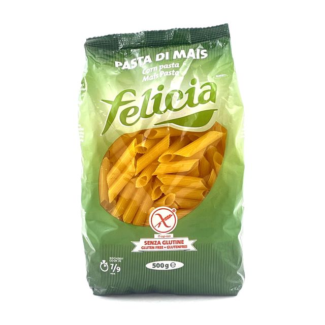 Паста Felicia Пенне Ригате из кукурузы, 500г