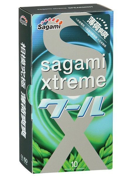 Презервативы Sagami Xtreme Mint №10