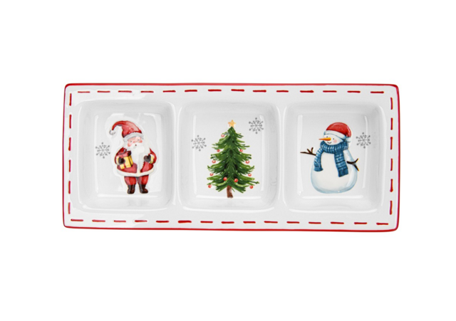 0377 FISSMAN Менажница 32х14,3см (доломит)