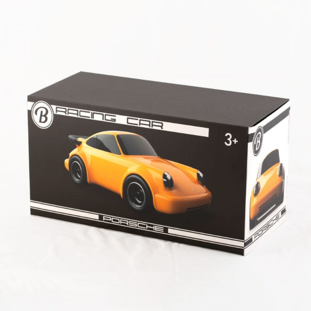 Игрушечная гоночная машинка Baghera Porsche, желтая