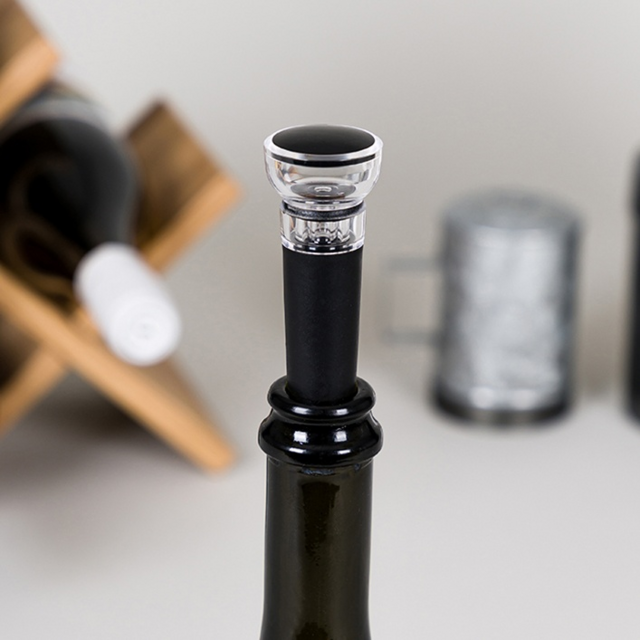 Винная пробка с вакуумным насосом 31*90 мм