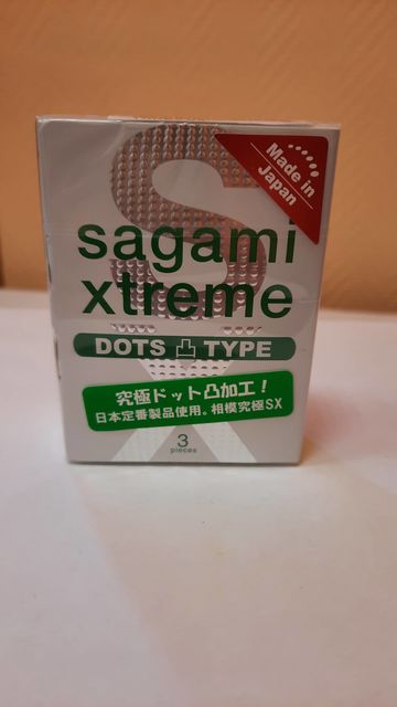 Презервативы Sagami Xtreme FORM FIT, с точечной текстурой, 3шт.