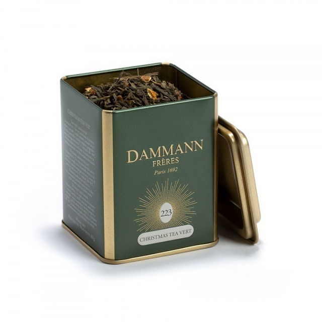 Чай зеленый Dammann Christmas Tea Vert /Рождественский, ж/б, 80 гр