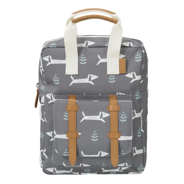 Рюкзак Fresk Собачка Dachsy, графитово-серый, маленький, водонепроницаемый