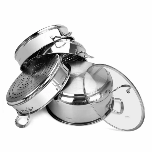 5300 FISSMAN Мантоварка  HAYAAT 28x13см / 7,5л (нерж.сталь)