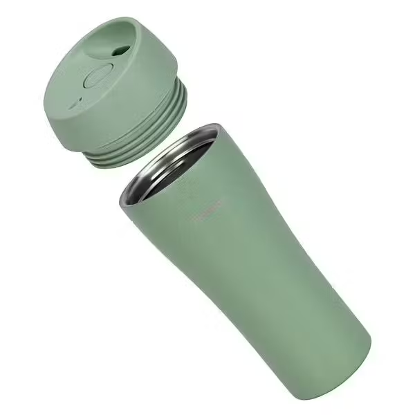 9891 FISSMAN Термокружка 420мл, цвет Мятный (нерж.сталь)