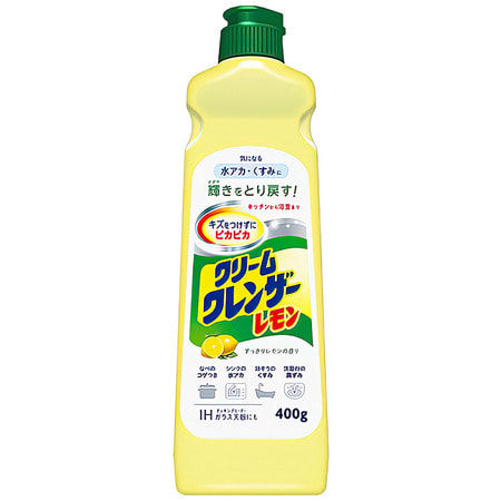 Крем чистящий для кухни и посуды Daiichi Funs с ароматом лимона, 400 мл