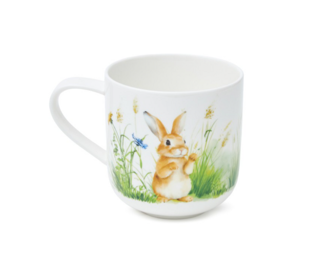 13724 FISSMAN Кружка RABBIT 380мл (фарфор)