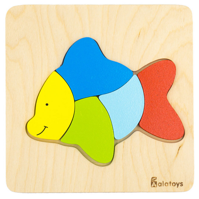 Пазл Рыбка, развивающая игрушка для детей, арт. ПЗЛ1801