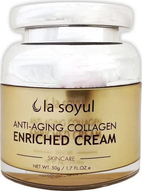 Антивозрастной крем обогащенный коллагеном, Anti-Aging Collagen Enriched Cream, 50 г