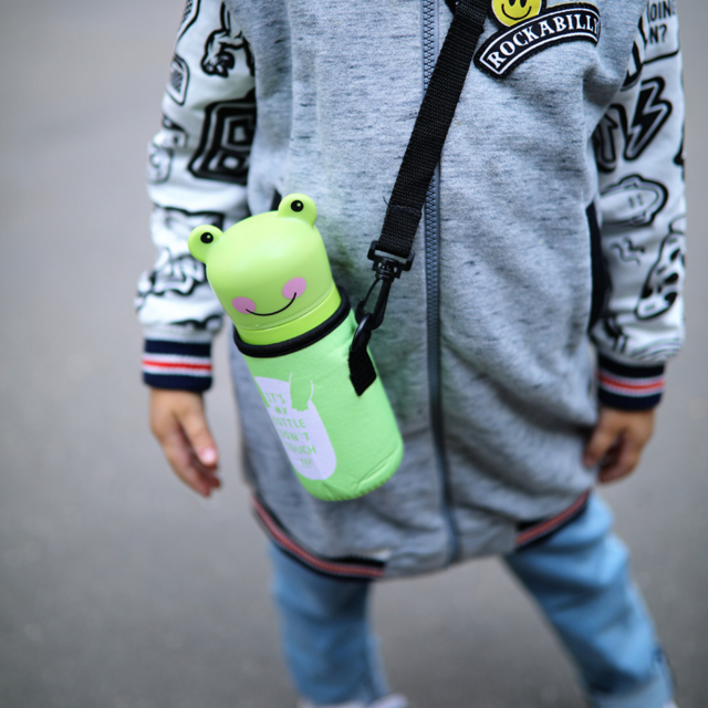 9733 FISSMAN Термос ЛЯГУШКА 200 мл (нерж. сталь)