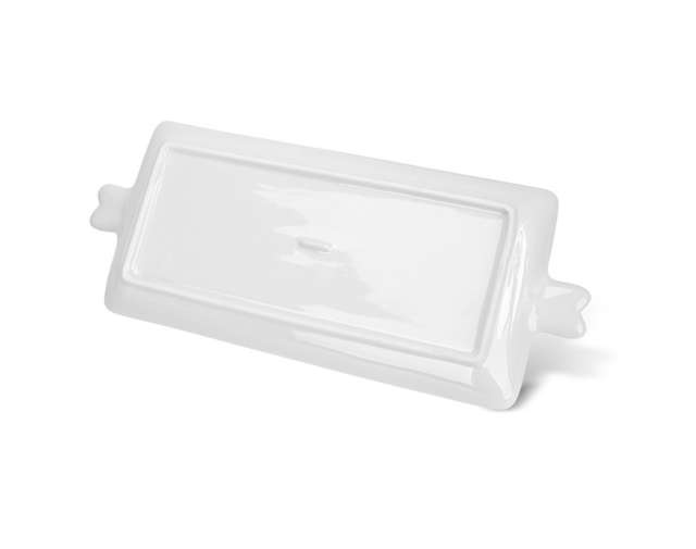 0436 FISSMAN Блюдо прямоугольное 35,5х14см (доломит)