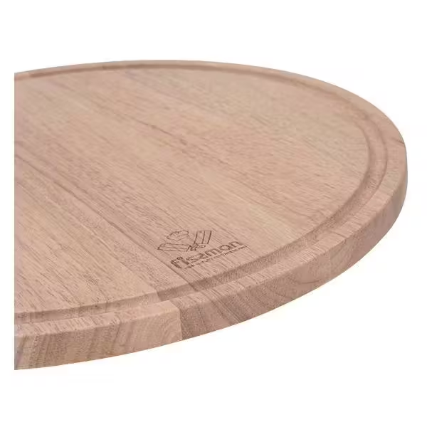 8068 FISSMAN Доска разделочная круглая 35x35x1,5см (гевея)