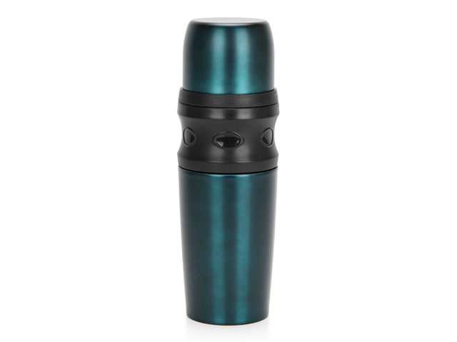 9824 FISSMAN Термокружка 480мл, цвет Зеленый (нерж.сталь)