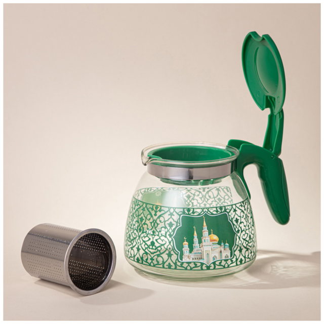 ЗАВАРОЧНЫЙ ЧАЙНИК AGNESS С ФИЛЬТРОМ "СУРА"  900 МЛ.