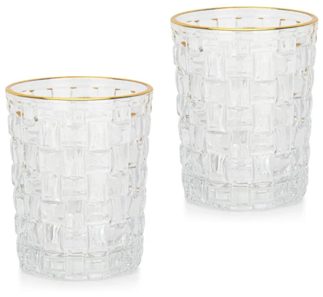 19036 FISSMAN Набор стаканов 300мл / 2шт (стекло)