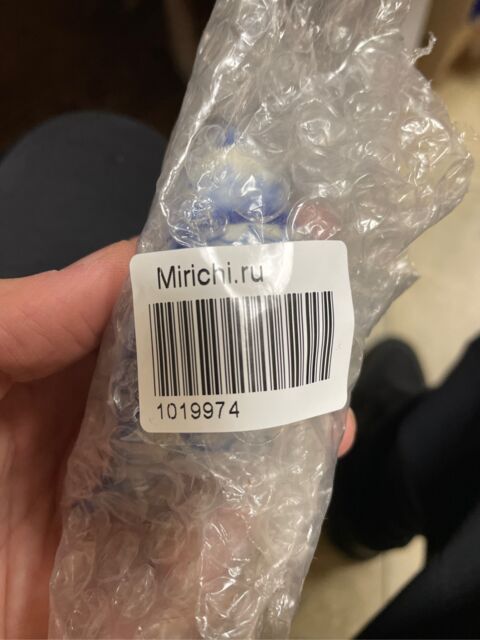 Елочная игрушка Воробей, Гжель