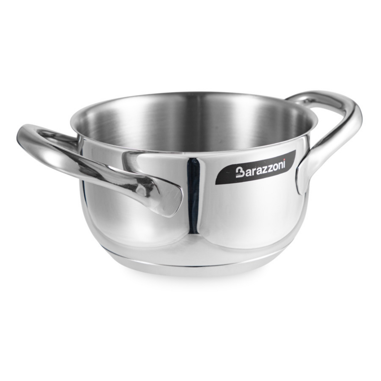 Кастрюля с крышкой Barazzoni Chef line 1,4 л 16 см, сталь нержавеющая ...