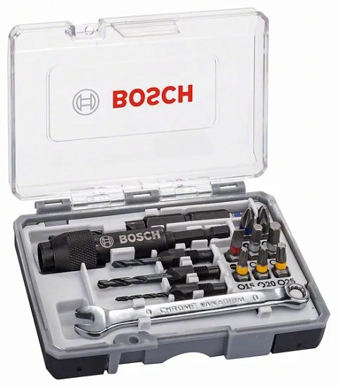 Набор Bosch Drill and Drive набор сверел и бит (20 предметов)