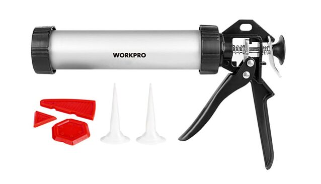 Пистолет для герметика 230мм закрытый WORKPRO
