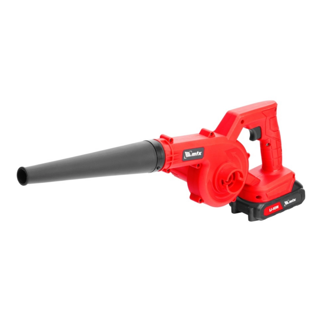 Воздуходувка-пылесос акк. портативная, LB-185, 35 м/с, 170 м3/ч, Li-Ion, 20 В // MTX