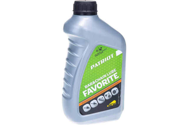 Масло цепное PATRIOT FAVORITE BAR&CHAIN LUBE 0,946л арт 850030601