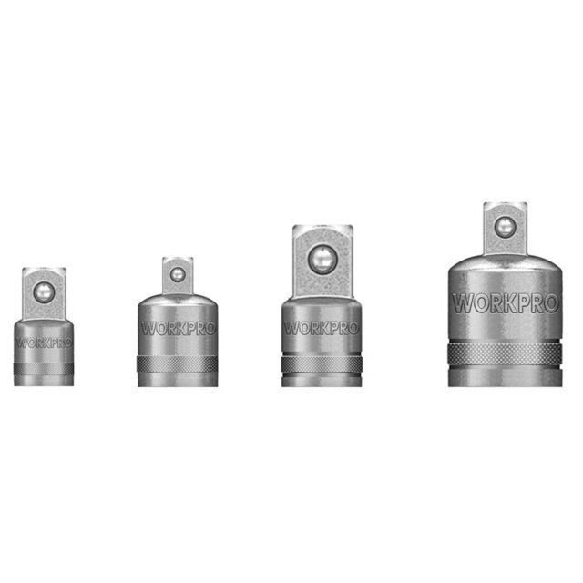 Набор  адаптеров 4шт (1/4"-3/8", 3/8”-1/4”, 3/8”-1/2”, 1/2”-3/8”) 
