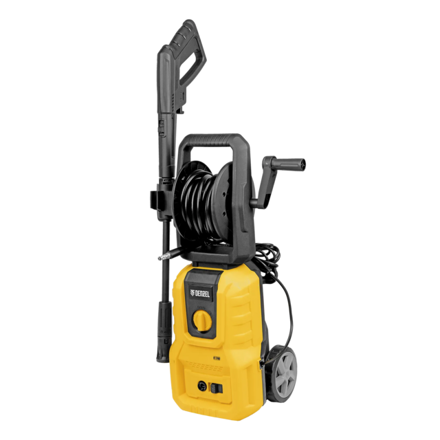 Моечная машина высокого давления R-170D, 1800 Вт, 170 бар, 380 л/ч, с барабаном// Denzel